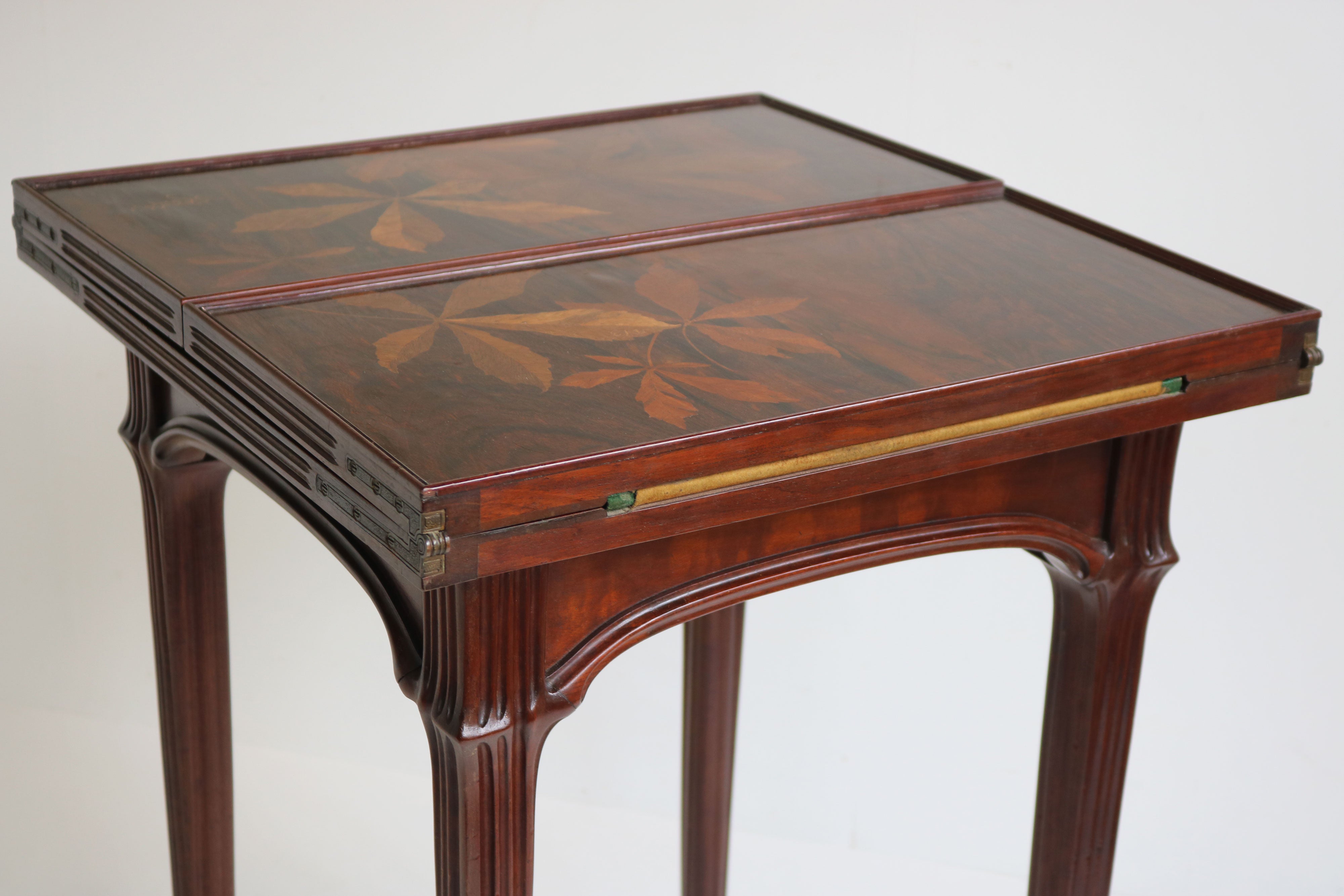 Art Nouveau Games table / side table by Emile Gallé 1910