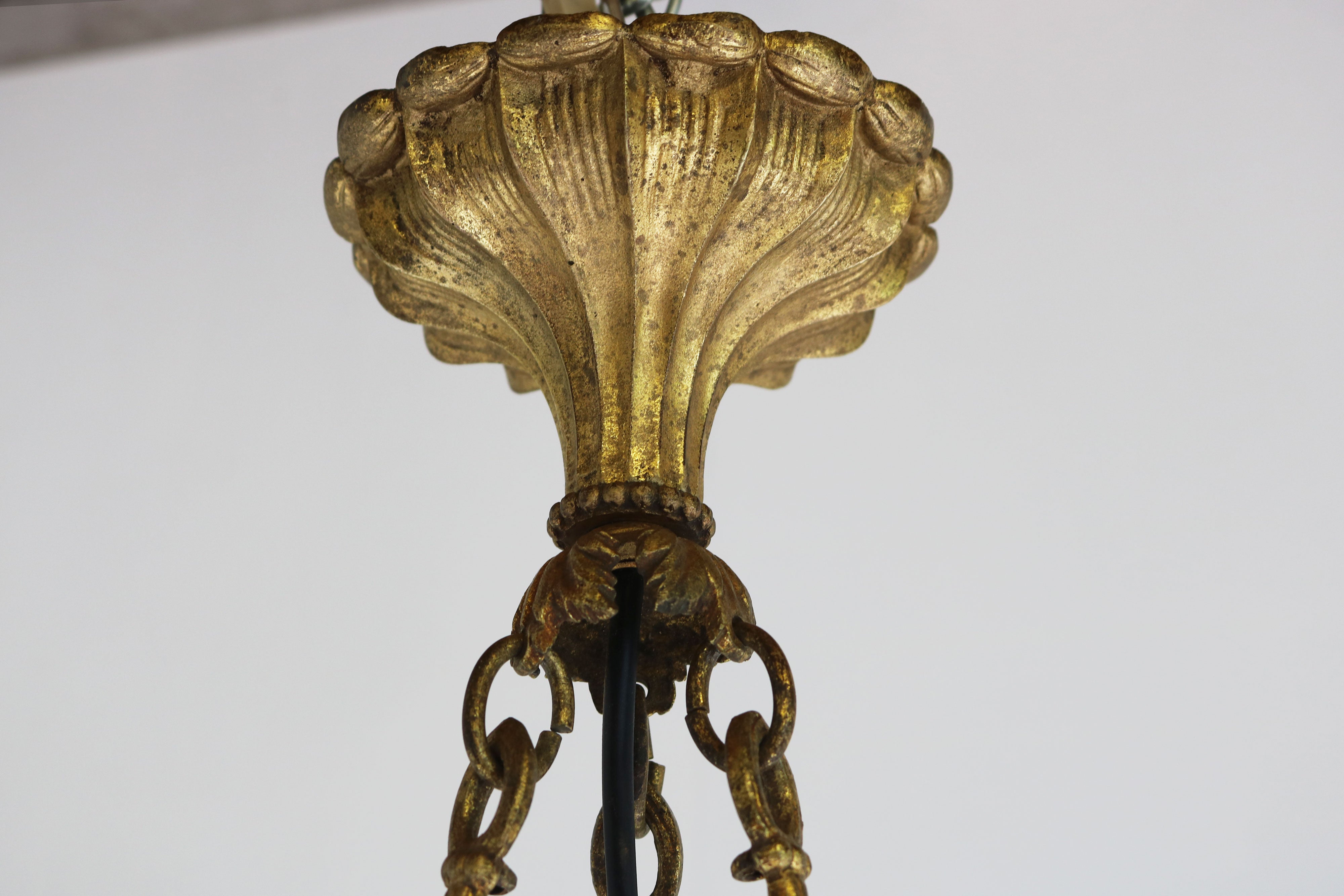 Art Nouveau chandelier by DaumNancy & A. Petitot 1910