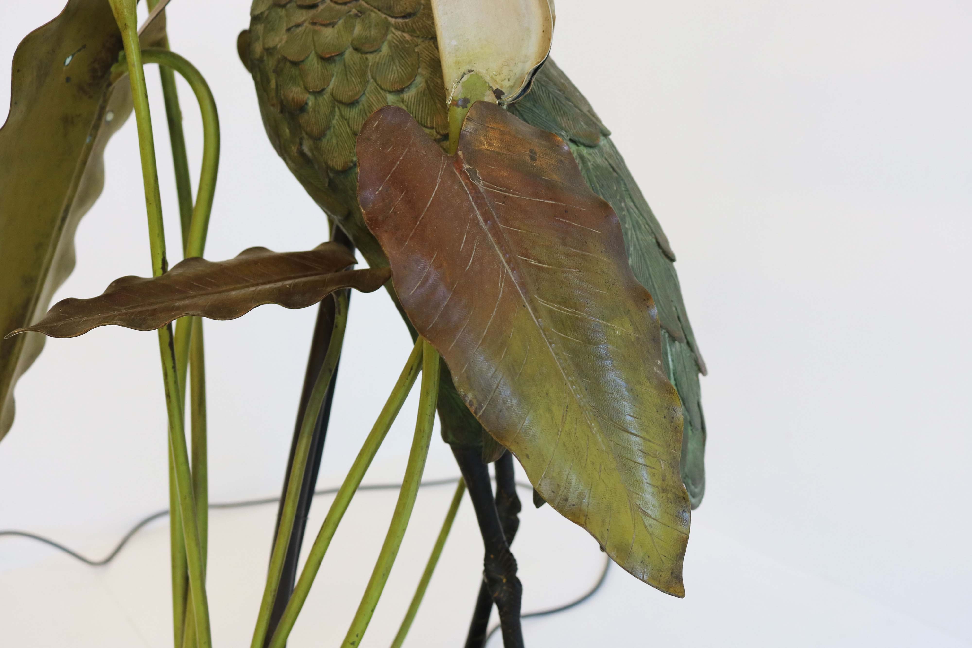 Art Nouveau ''Heron'' Floor lamp 1900